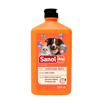 Condicionador Sanol Dog Neutro Cães e Gatos - 500ml